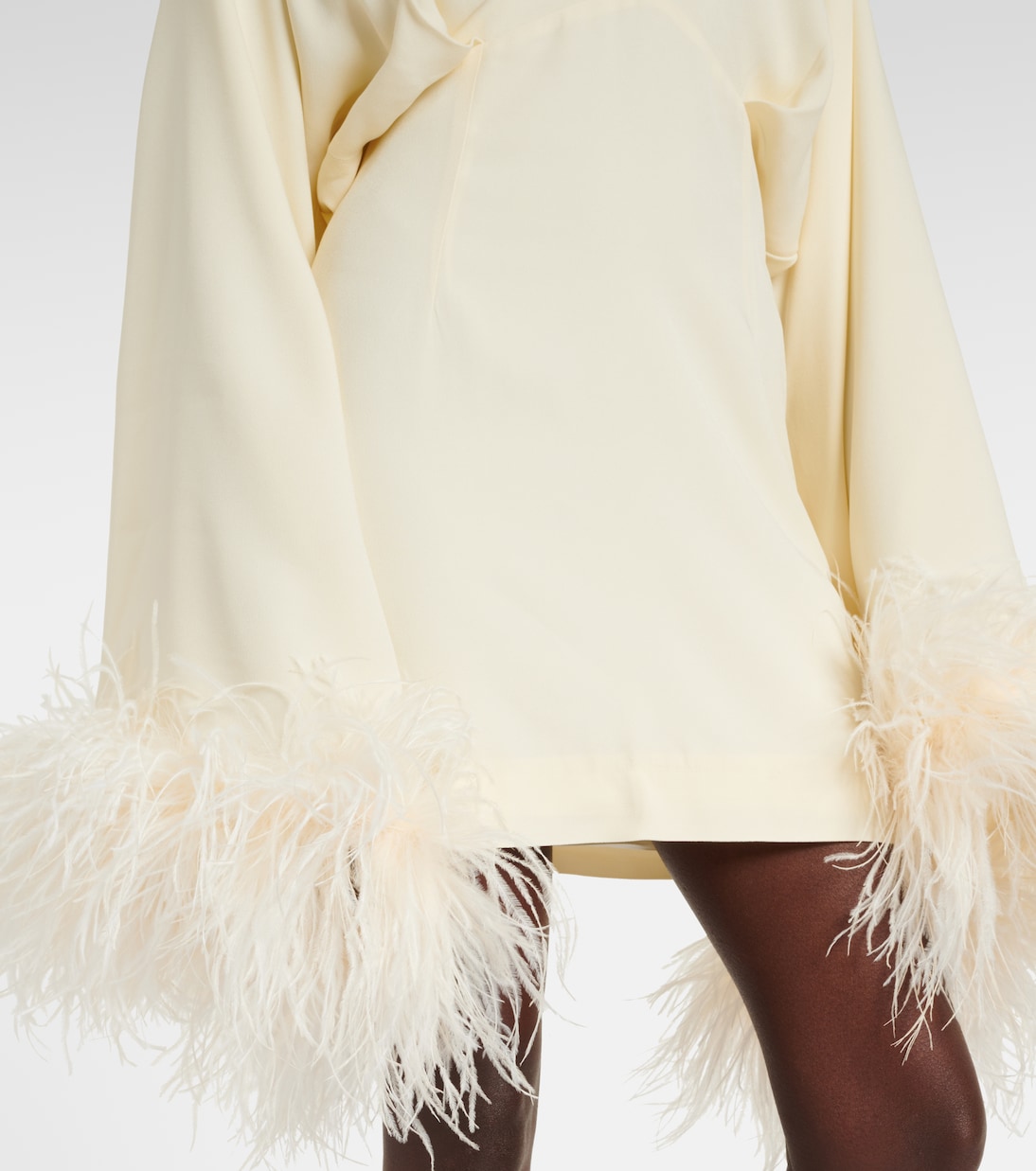 Minikleid Mini Magnifique mit Federn | Taller Marmo