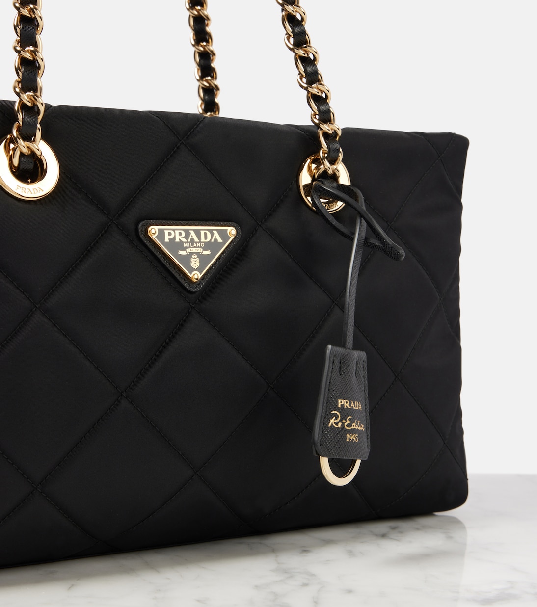 Schultertasche Re-Edition 1995 Chaîne Re-Nylon Medium | Prada