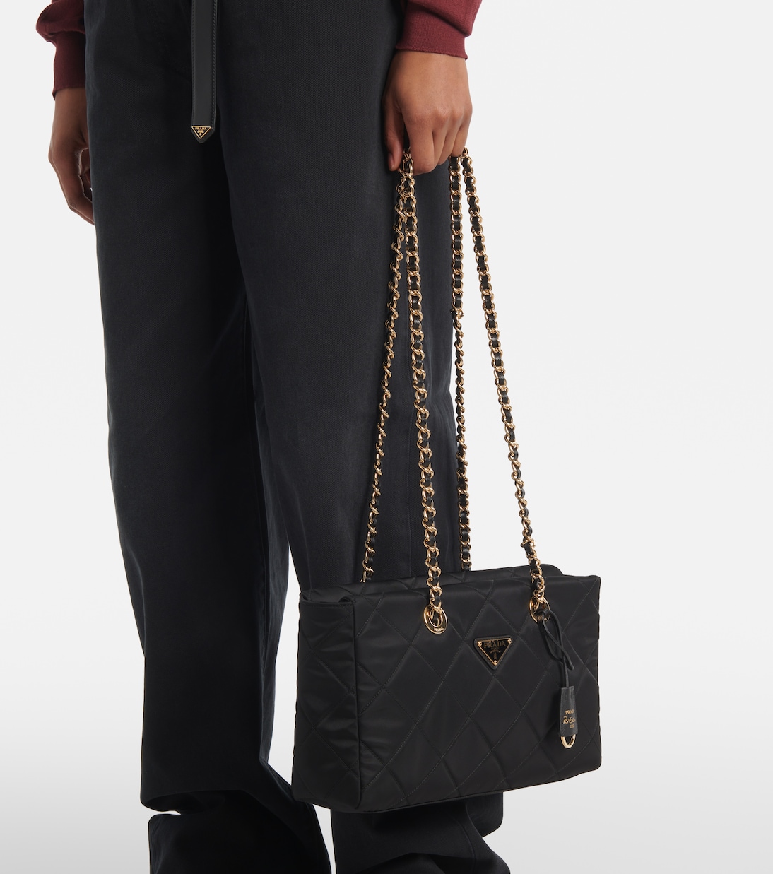 Schultertasche Re-Edition 1995 Chaîne Re-Nylon Medium | Prada