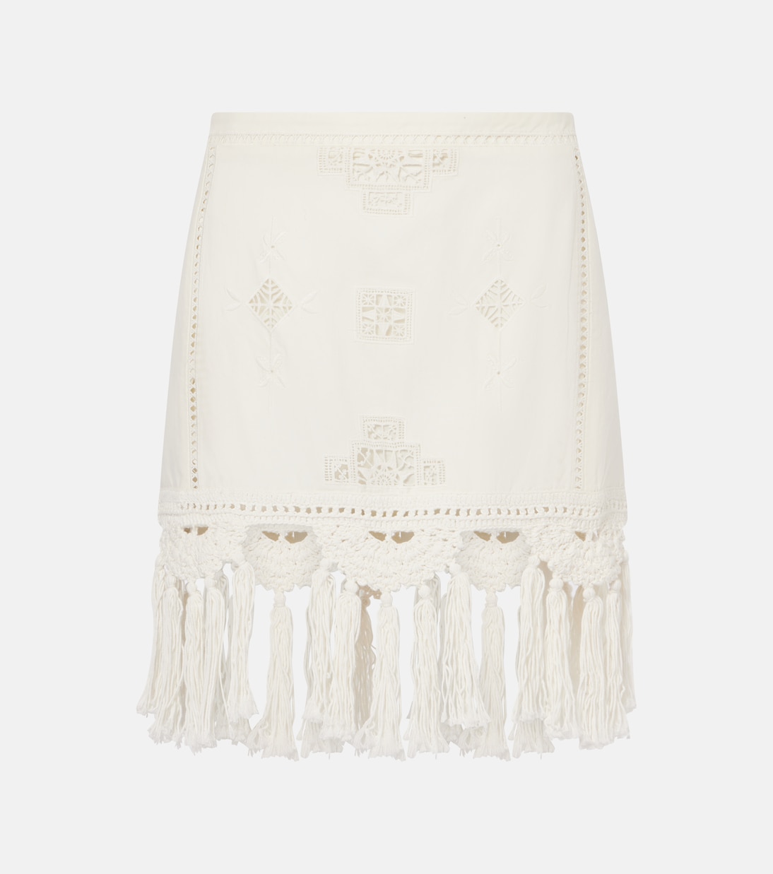 Minigonna Sandra in cotone macramé | Isabel Marant