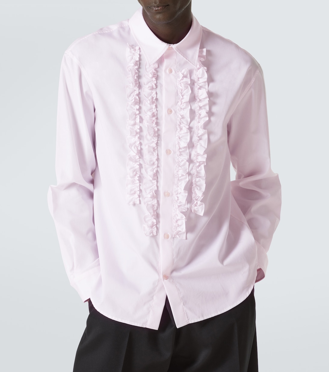 Camicia da smoking in popeline di cotone | Simone Rocha