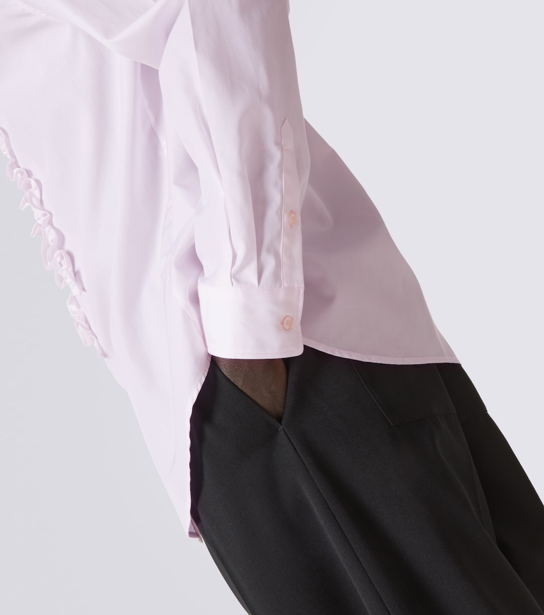 Camicia da smoking in popeline di cotone | Simone Rocha