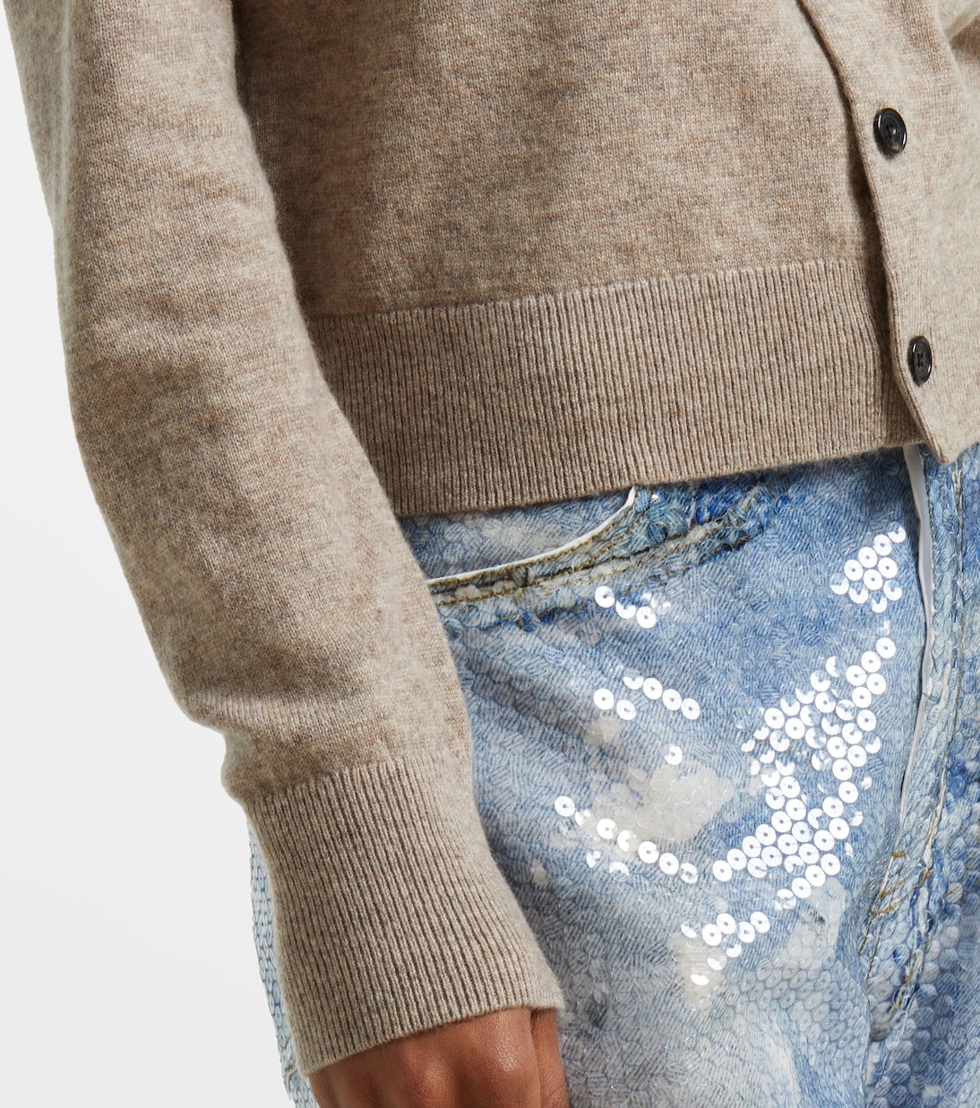 Keny Face wool cardigan | Acne Studios