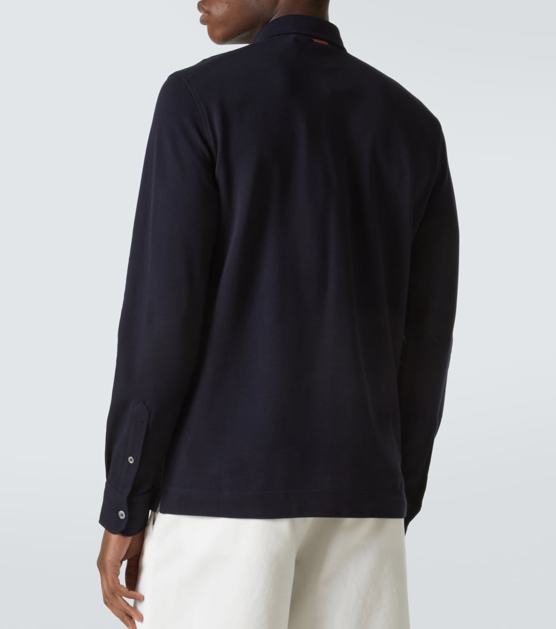 Polo de algodón con logo | Zegna