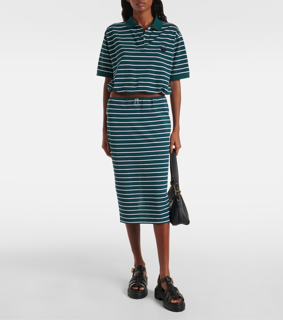 Sandali in Pelle PRADA per Giovani Stilisti