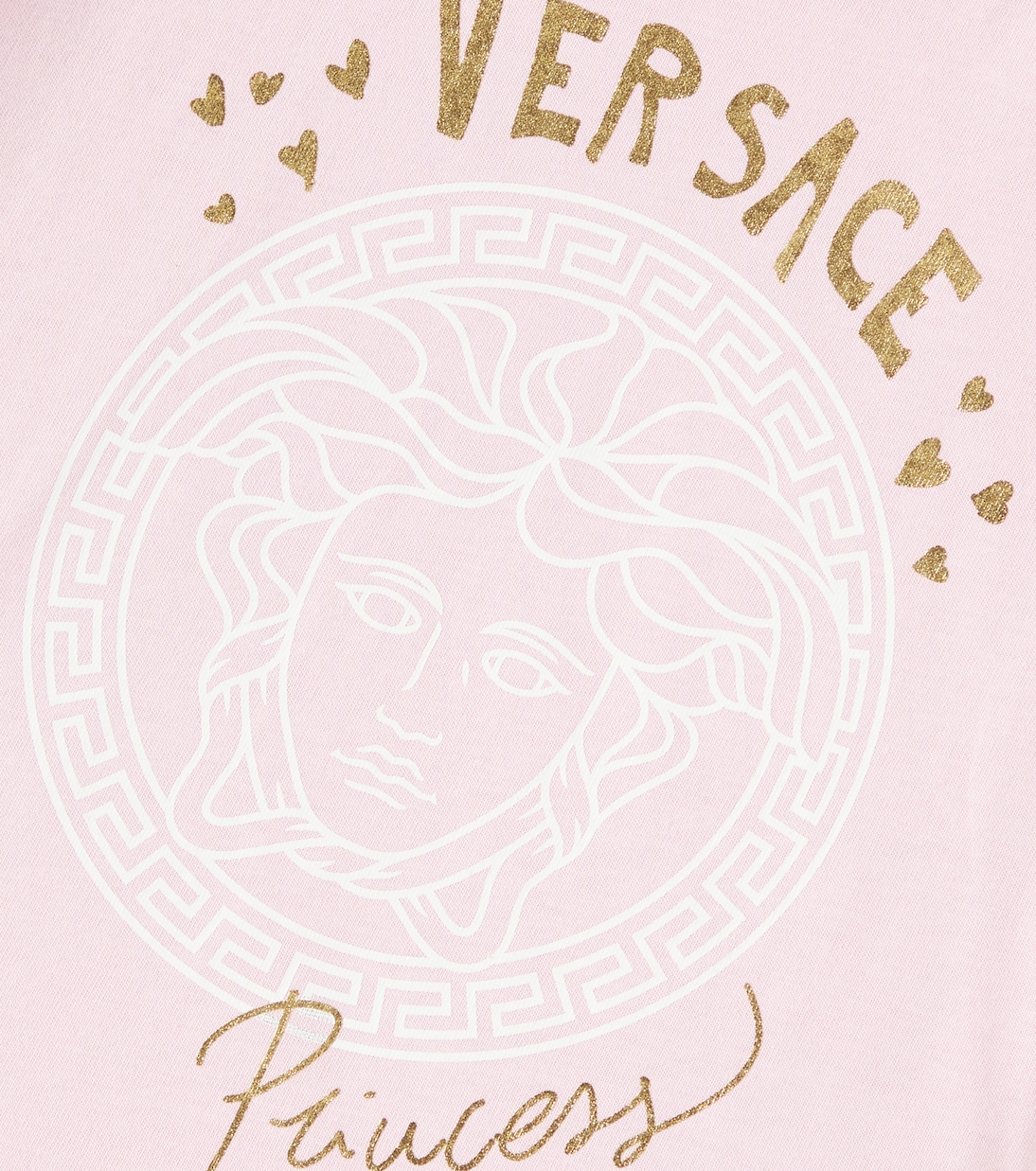تي شيرت لمولود جديد من القطن الجيرسيه Medusa | Versace Kids