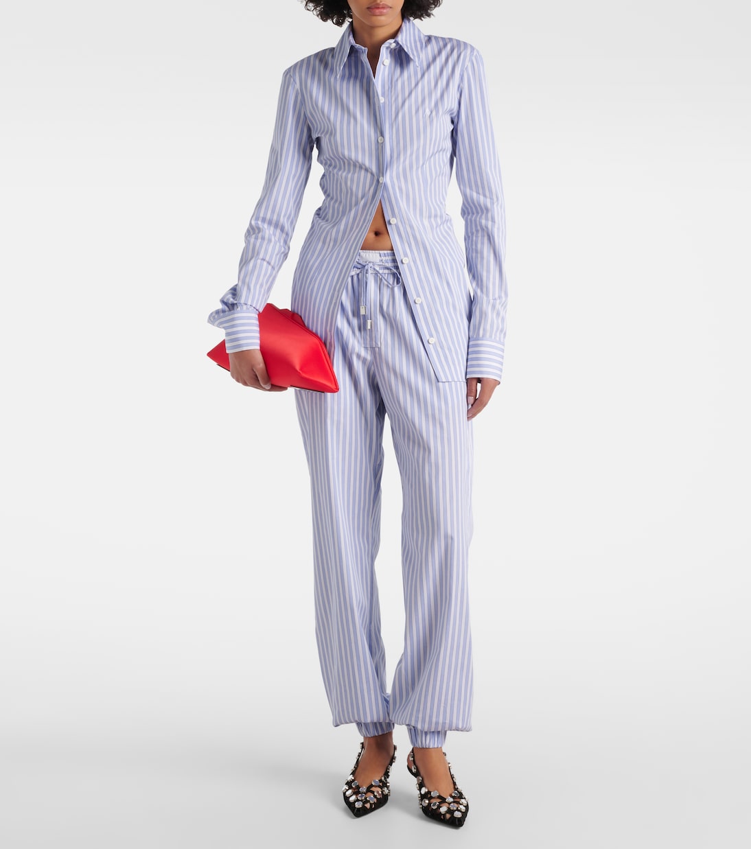 Striped cotton shirt | The Attico