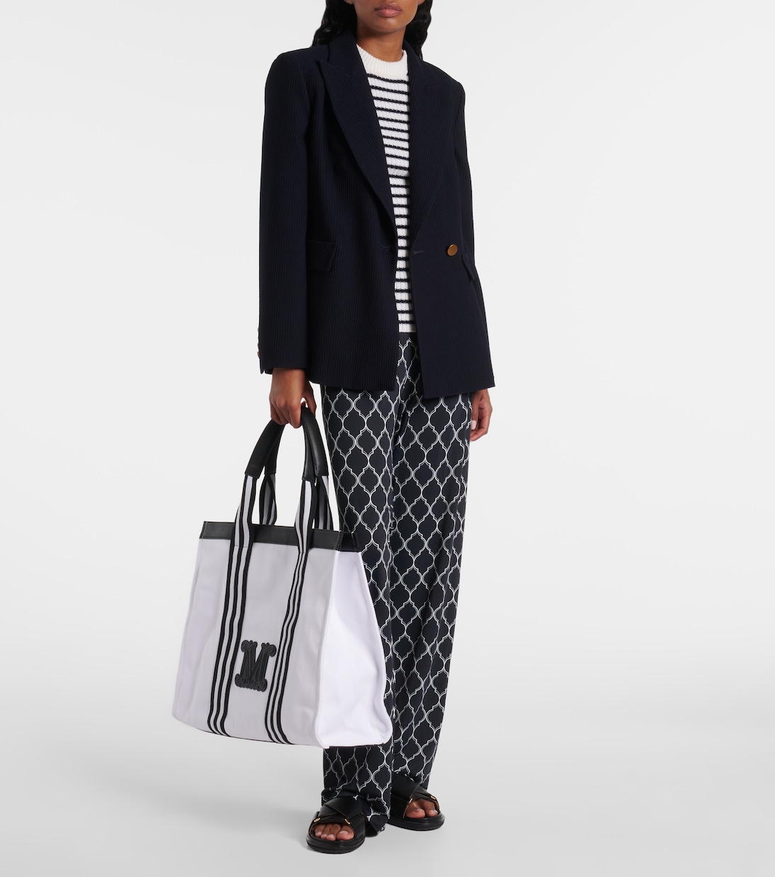 Borsa Palau Large in canvas | Max Mara