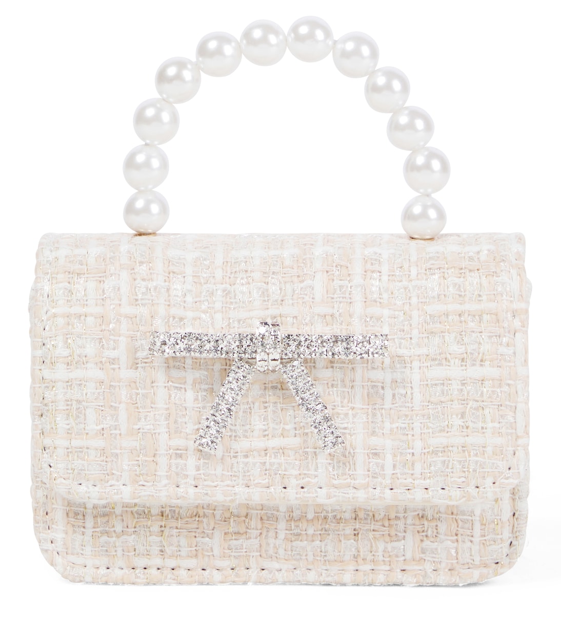 Verzierte Tasche aus Tweed | Patachou