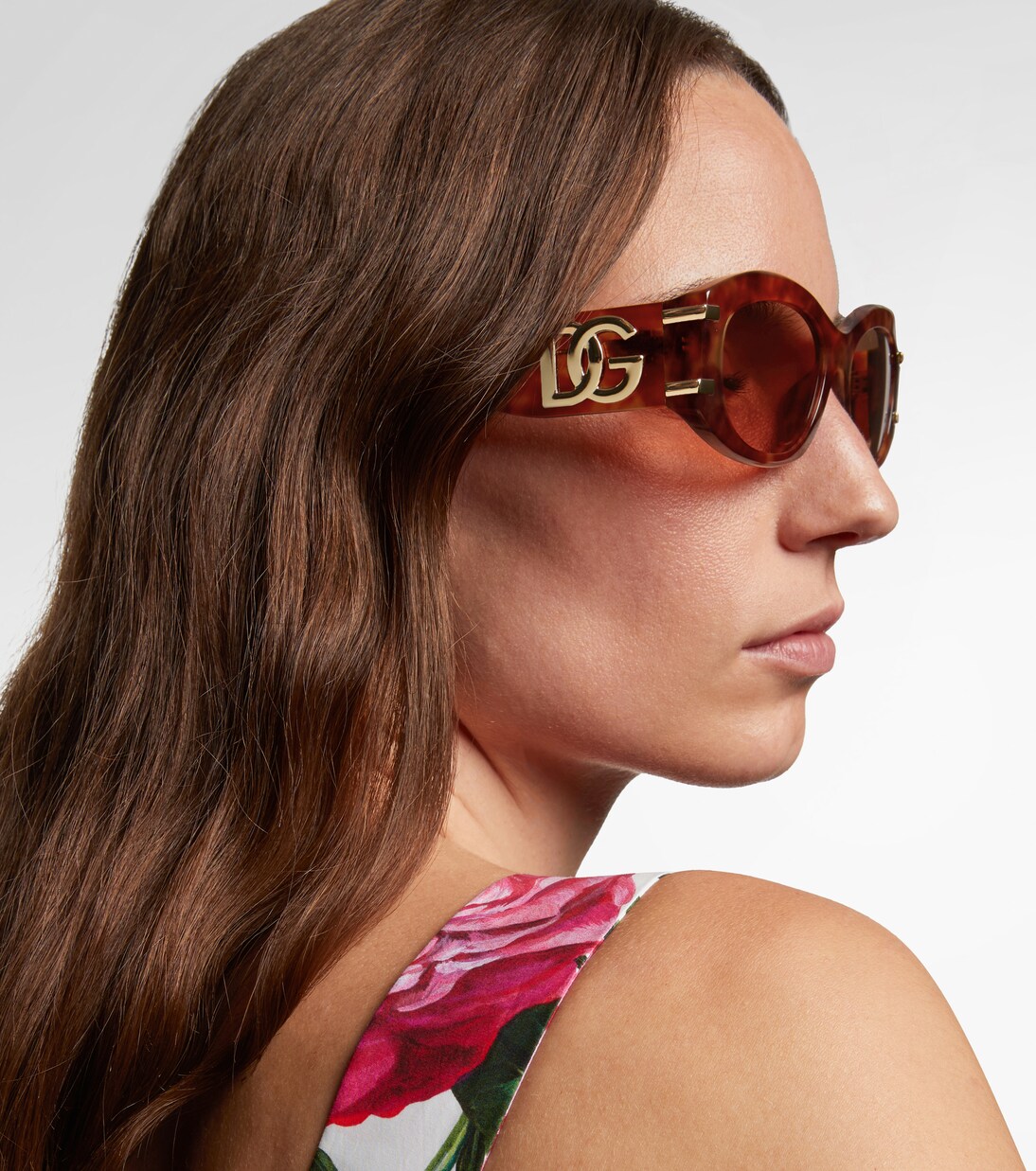 Ovale Sonnenbrille DG | Dolce&Gabbana