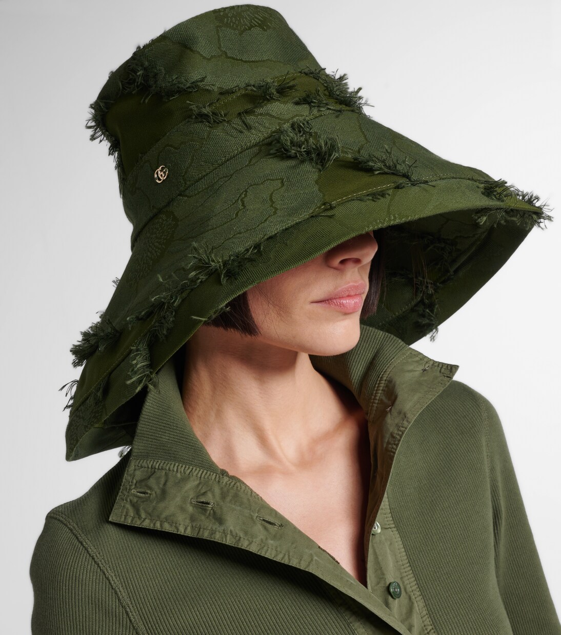 Chapeau bob Double G en toile | Gucci