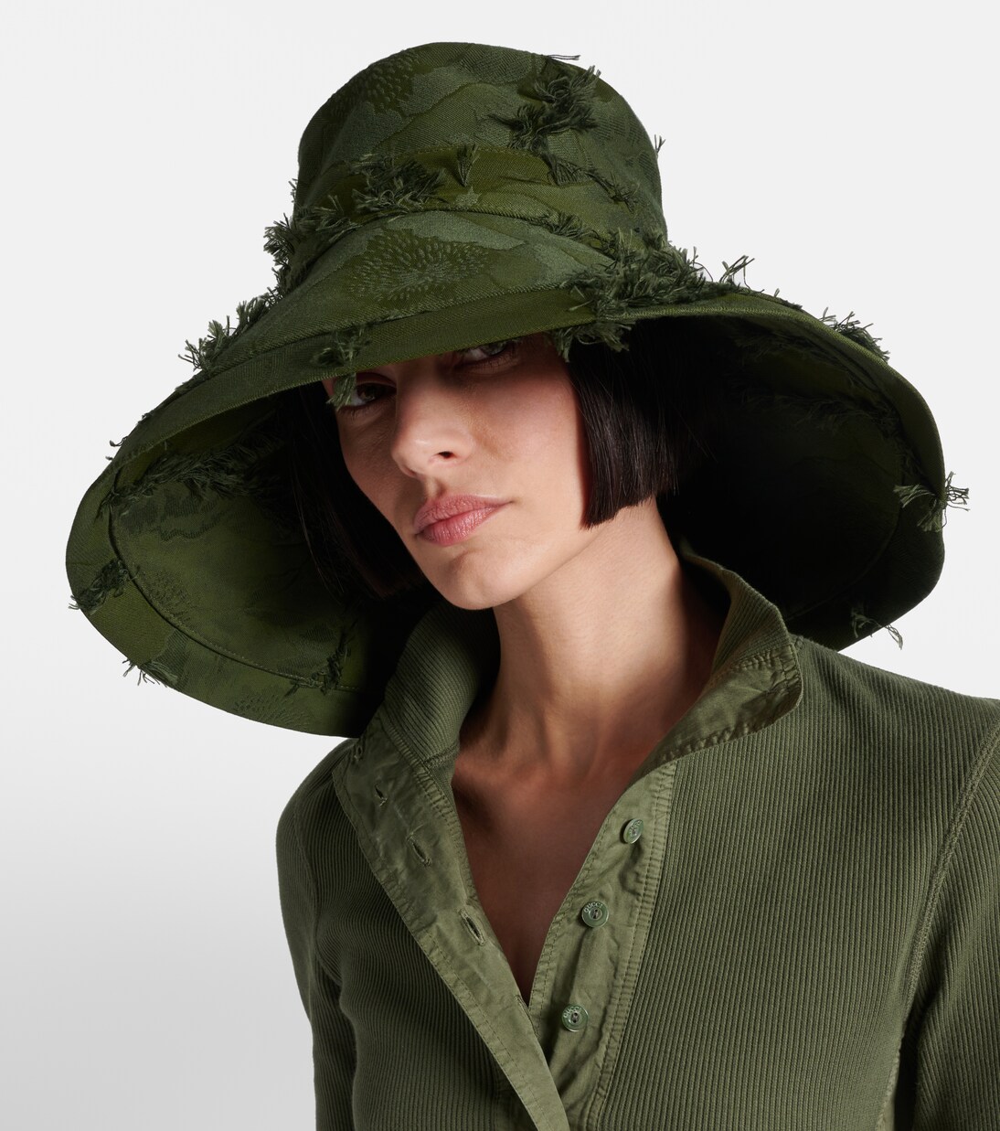 Chapeau bob Double G en toile | Gucci