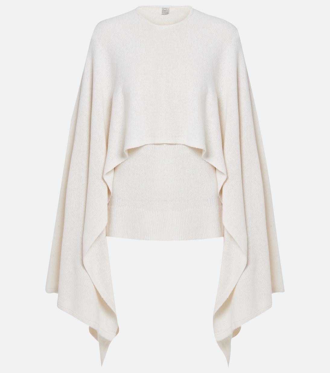 Mantella in maglia di seta | Toteme