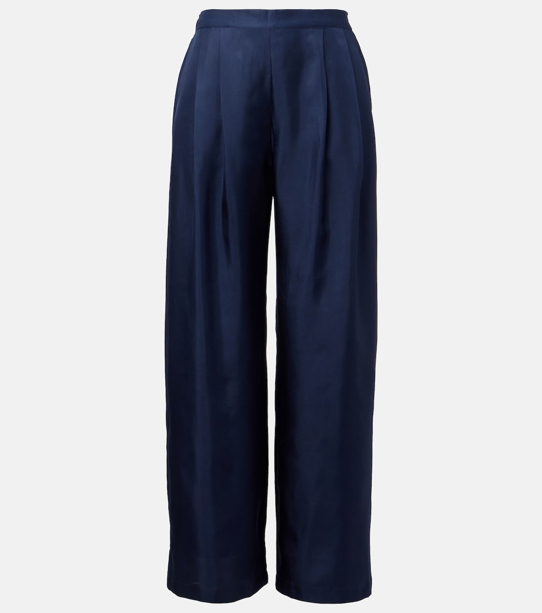 Pantalon ample Isola en soie | Asceno