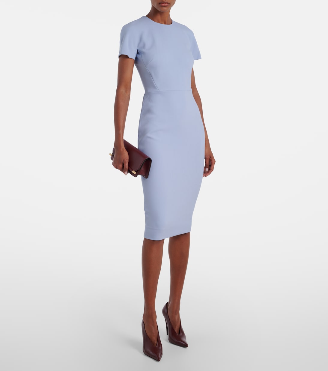 Crêpe minidress | Victoria Beckham