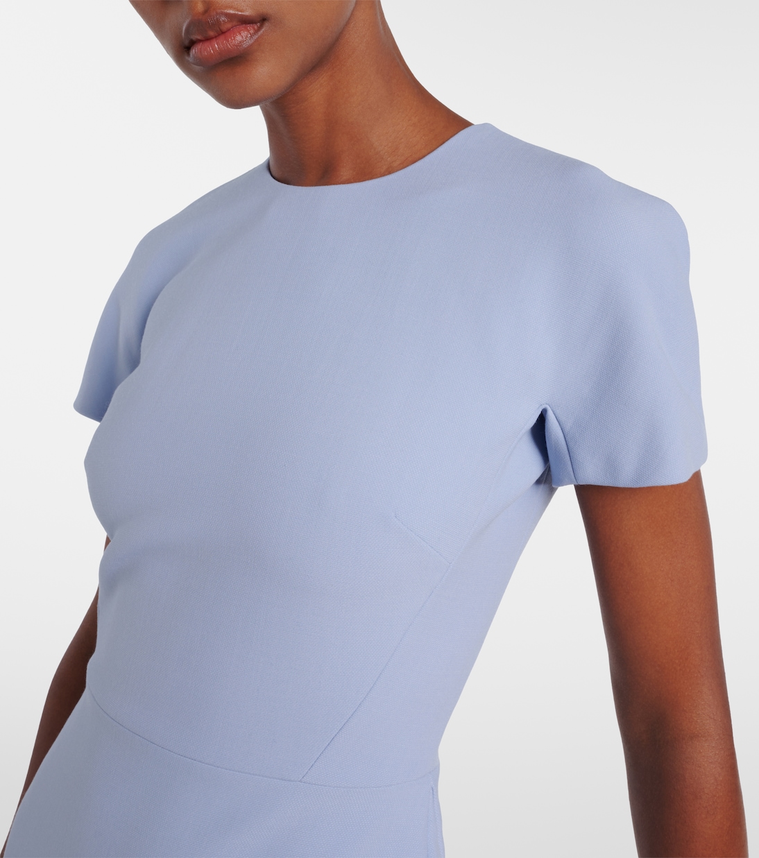 Crêpe minidress | Victoria Beckham