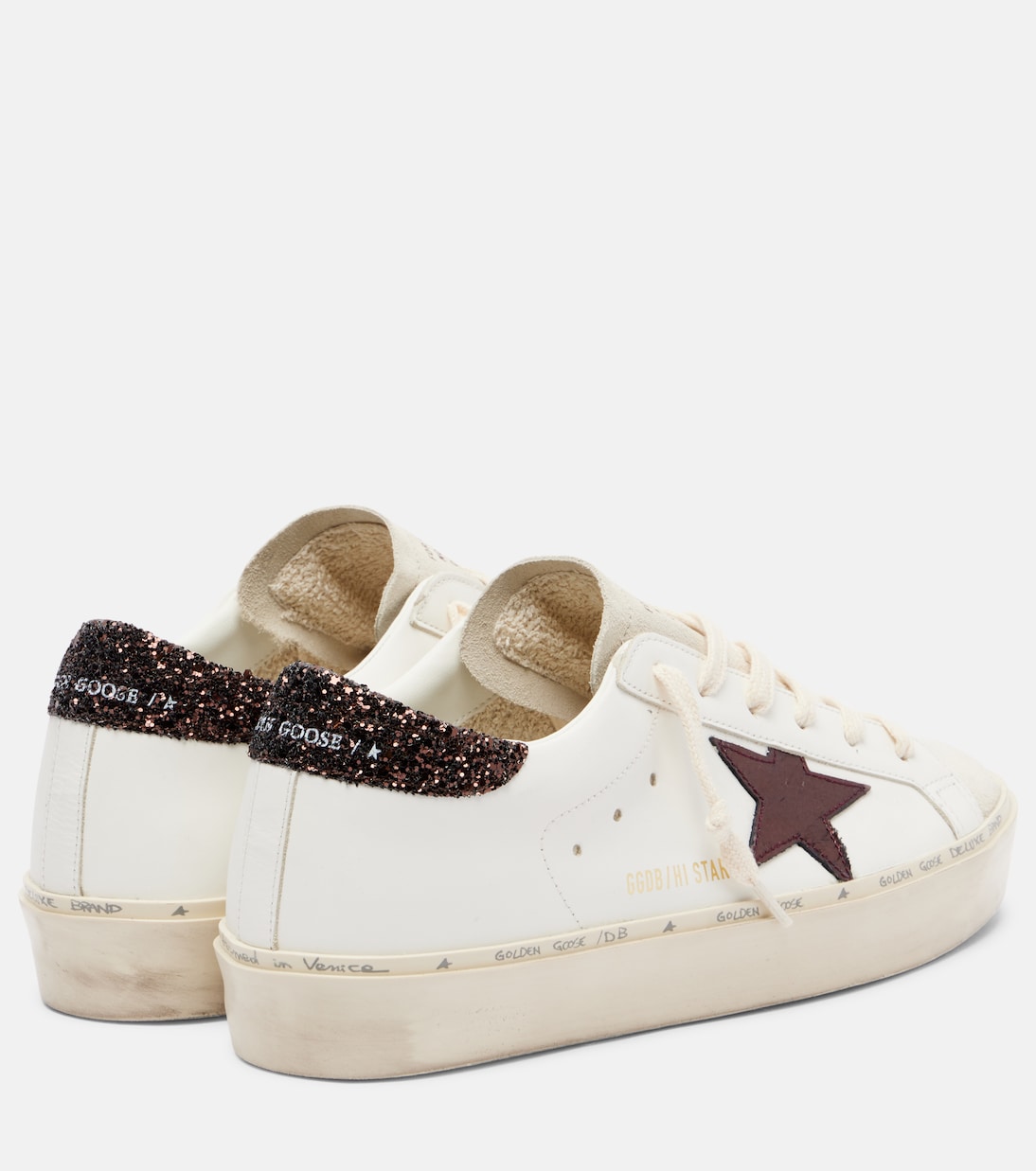 Hi Star leather sneakers | Golden Goose