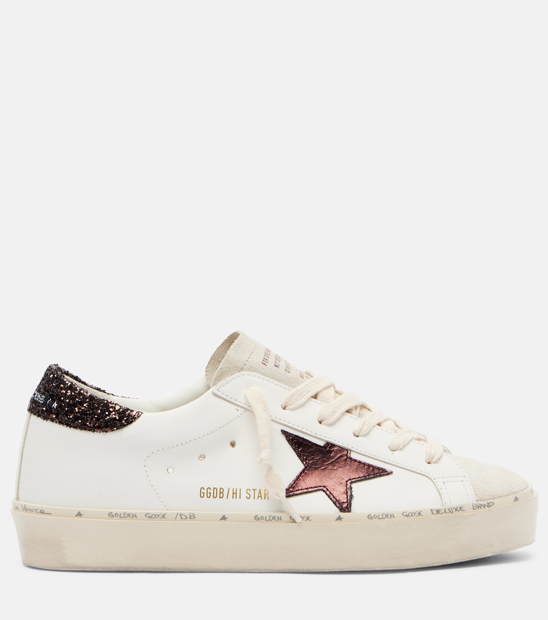Hi Star leather sneakers | Golden Goose