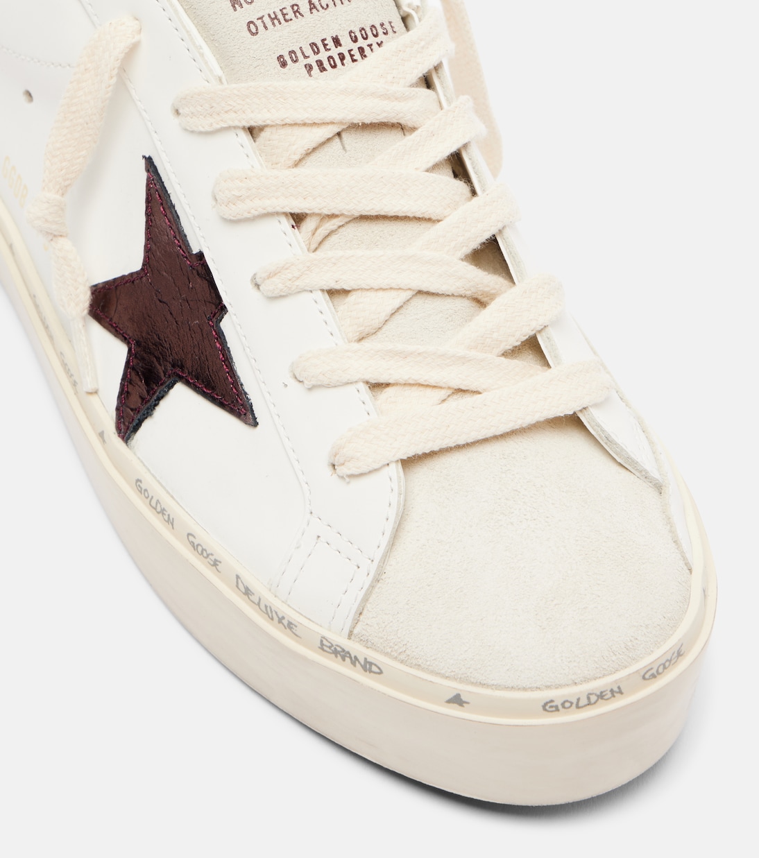 Hi Star leather sneakers | Golden Goose