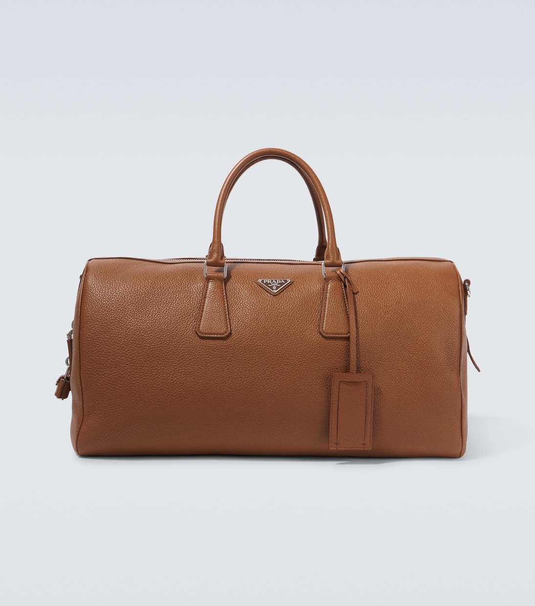 Leather duffel bag | Prada