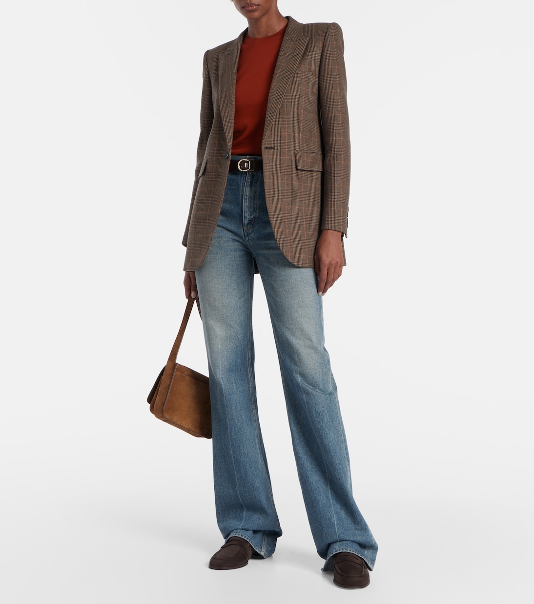 Mokassins Georgie aus Veloursleder | Gianvito Rossi