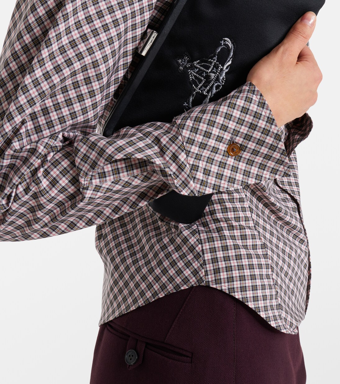 Drunken gathered cotton shirt | Vivienne Westwood
