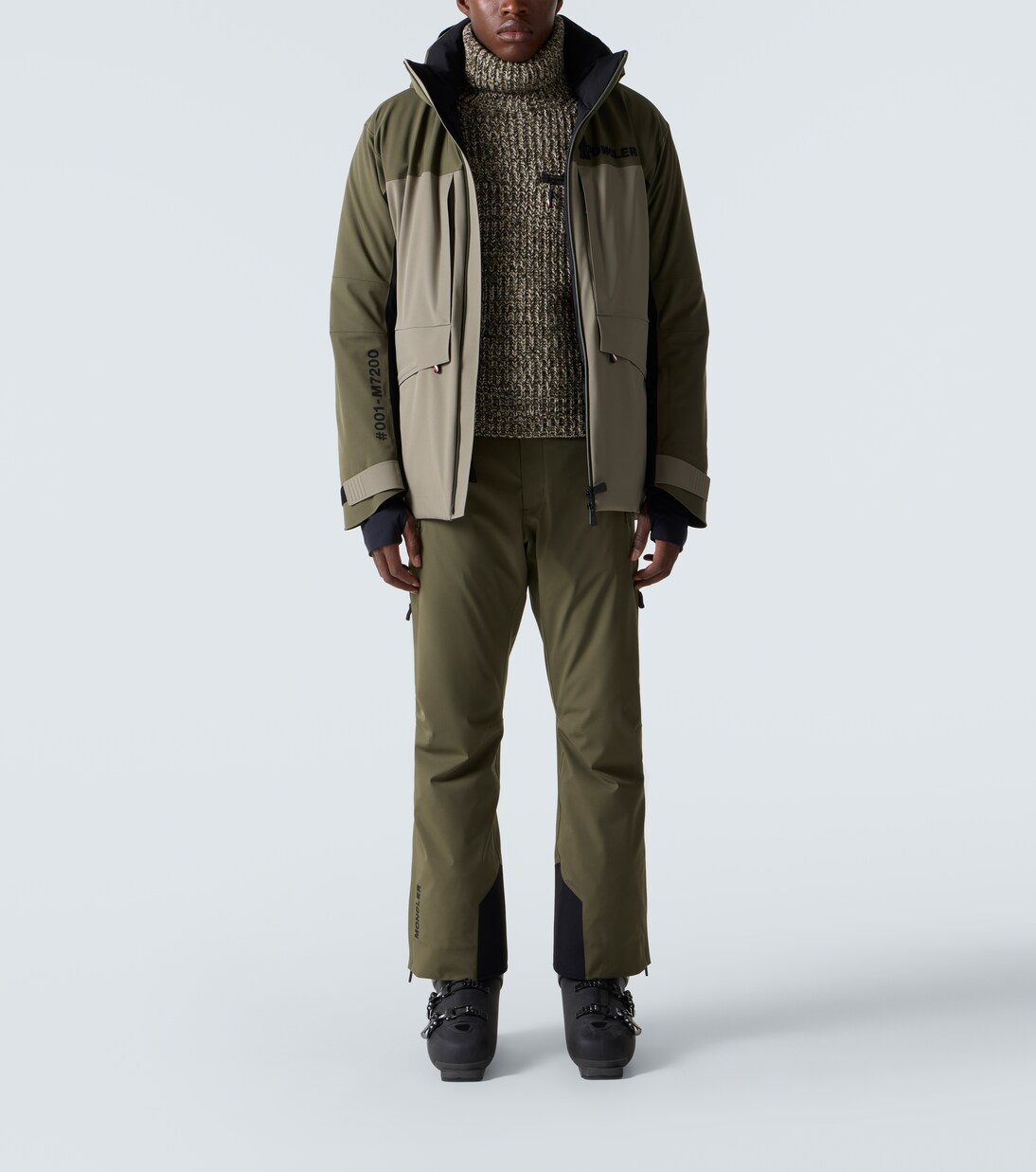Aprés Ski virgin wool turtleneck sweater | Moncler Grenoble