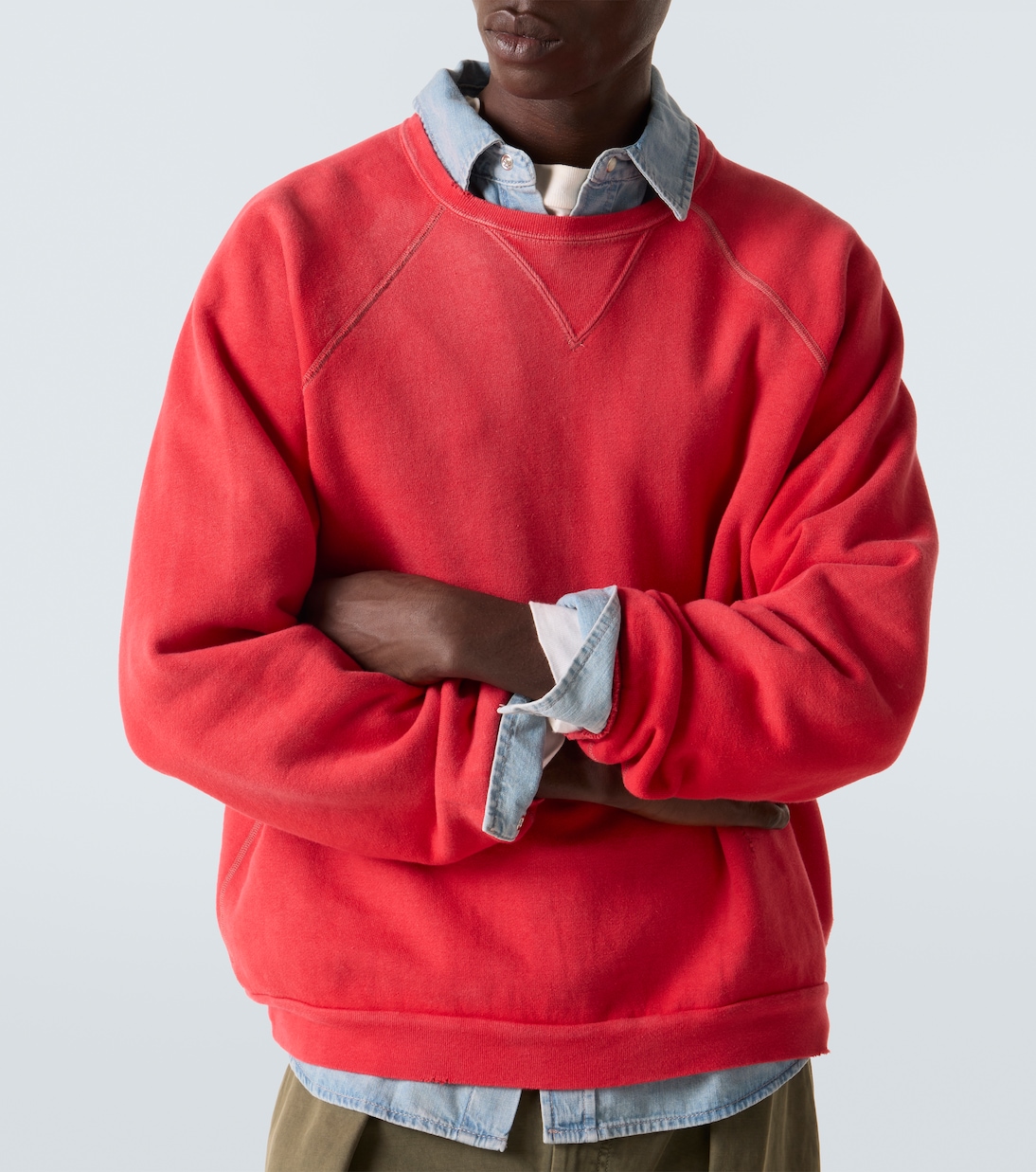 Cotton jersey sweatshirt | A.Presse