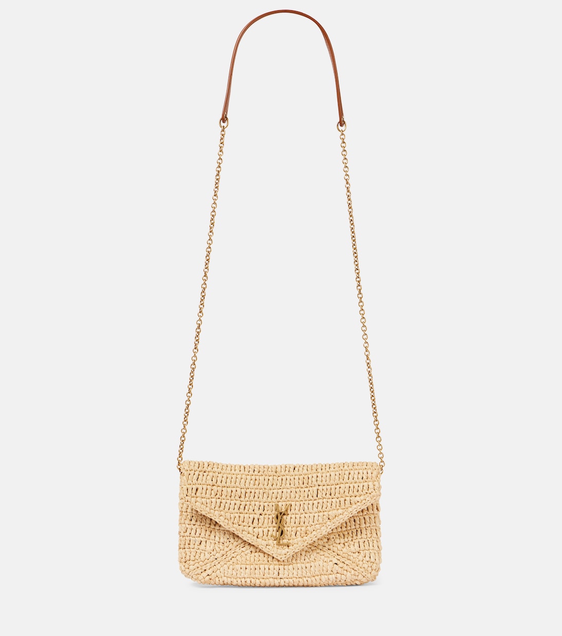 Tasche Cassandre Mini aus Raffiabast | Saint Laurent