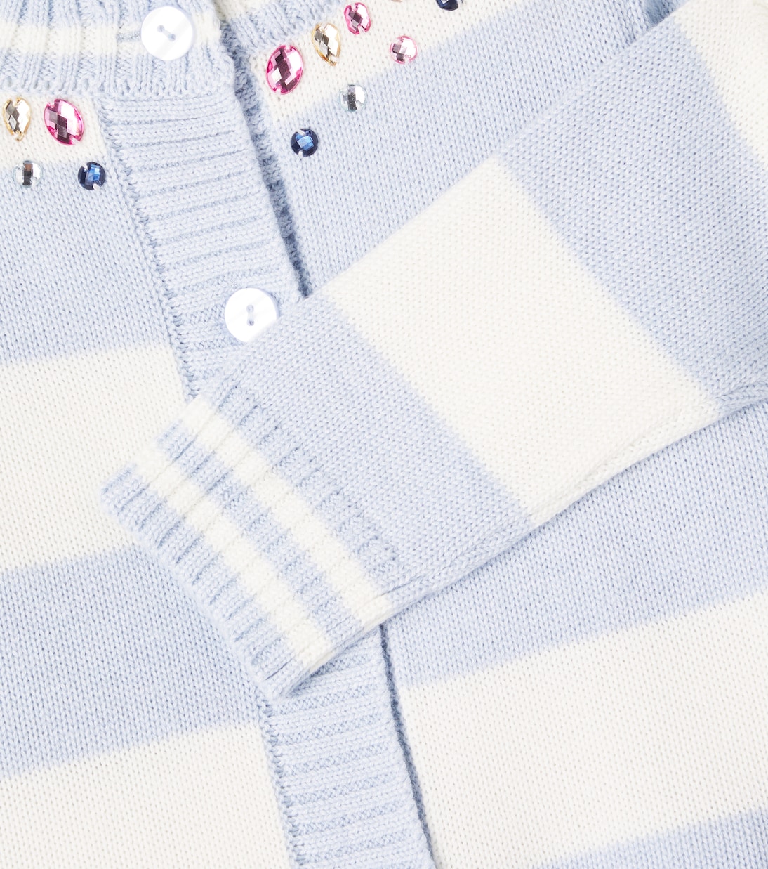 Cardigan mit Kristallen | Monnalisa