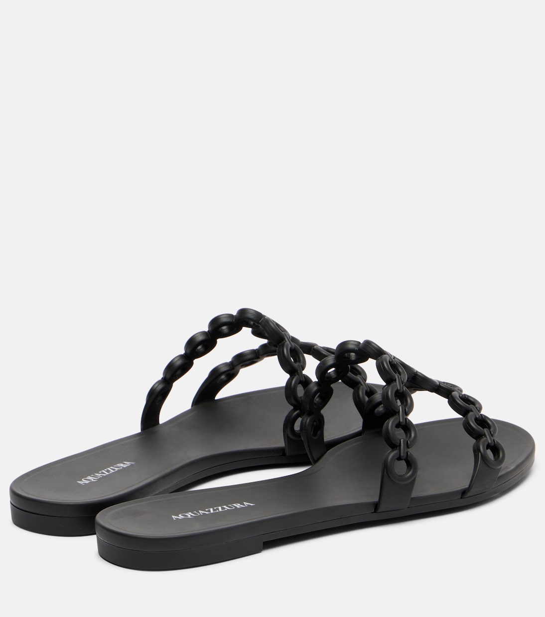 Mules Infinity Chain Jelly | Aquazzura