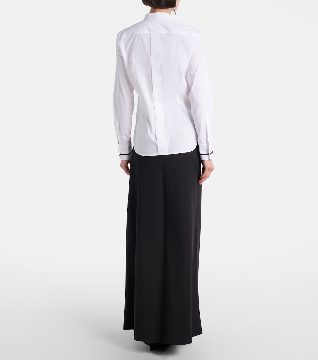 Camisa Otranto de popelín en mezcla de algodón | Max Mara