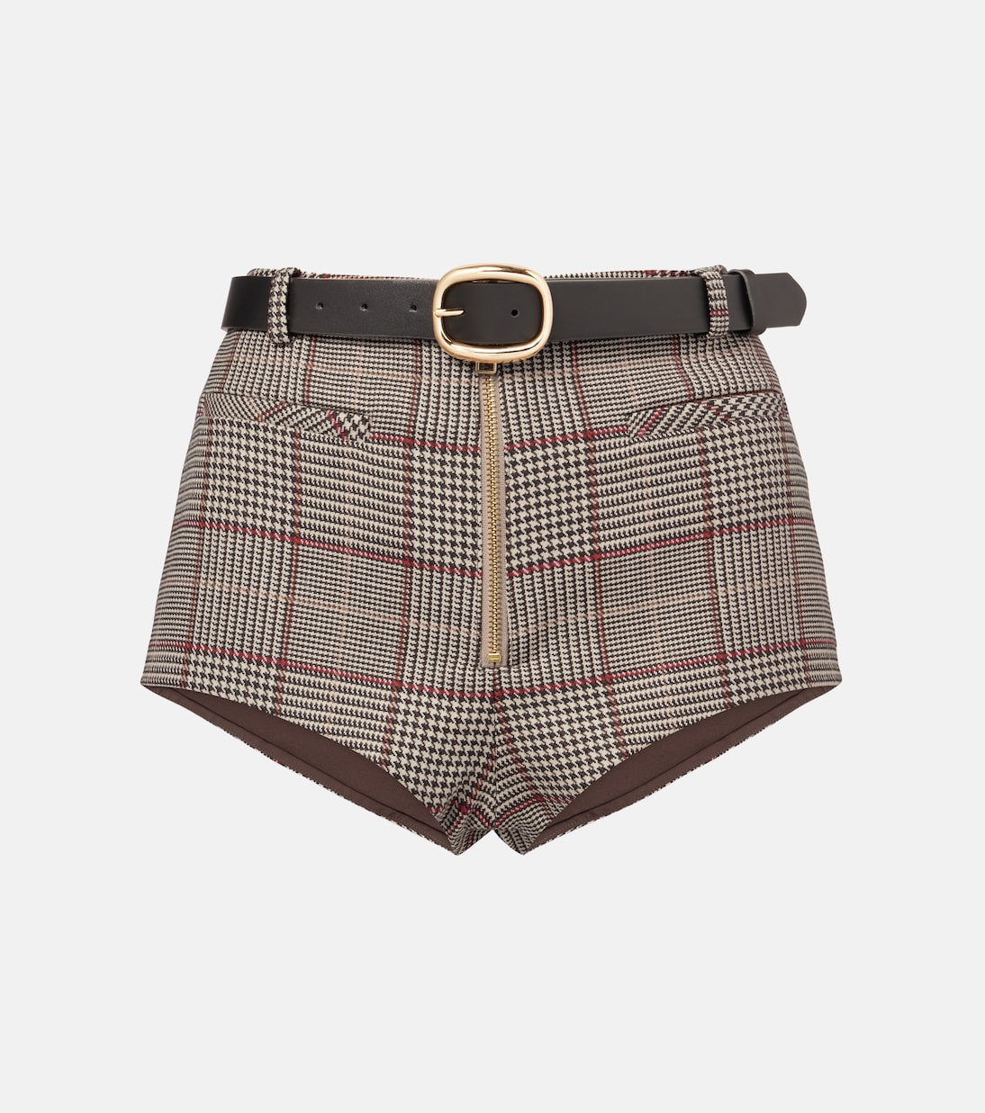 Checked shorts | Self-Portrait