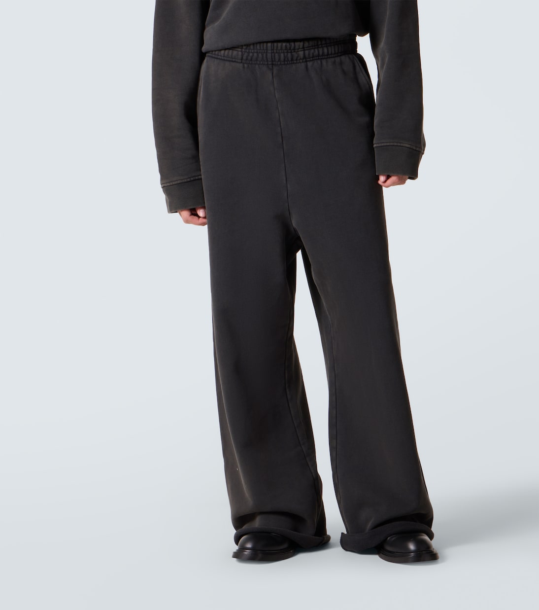 Cotton wide-leg sweatpants | Entire Studios