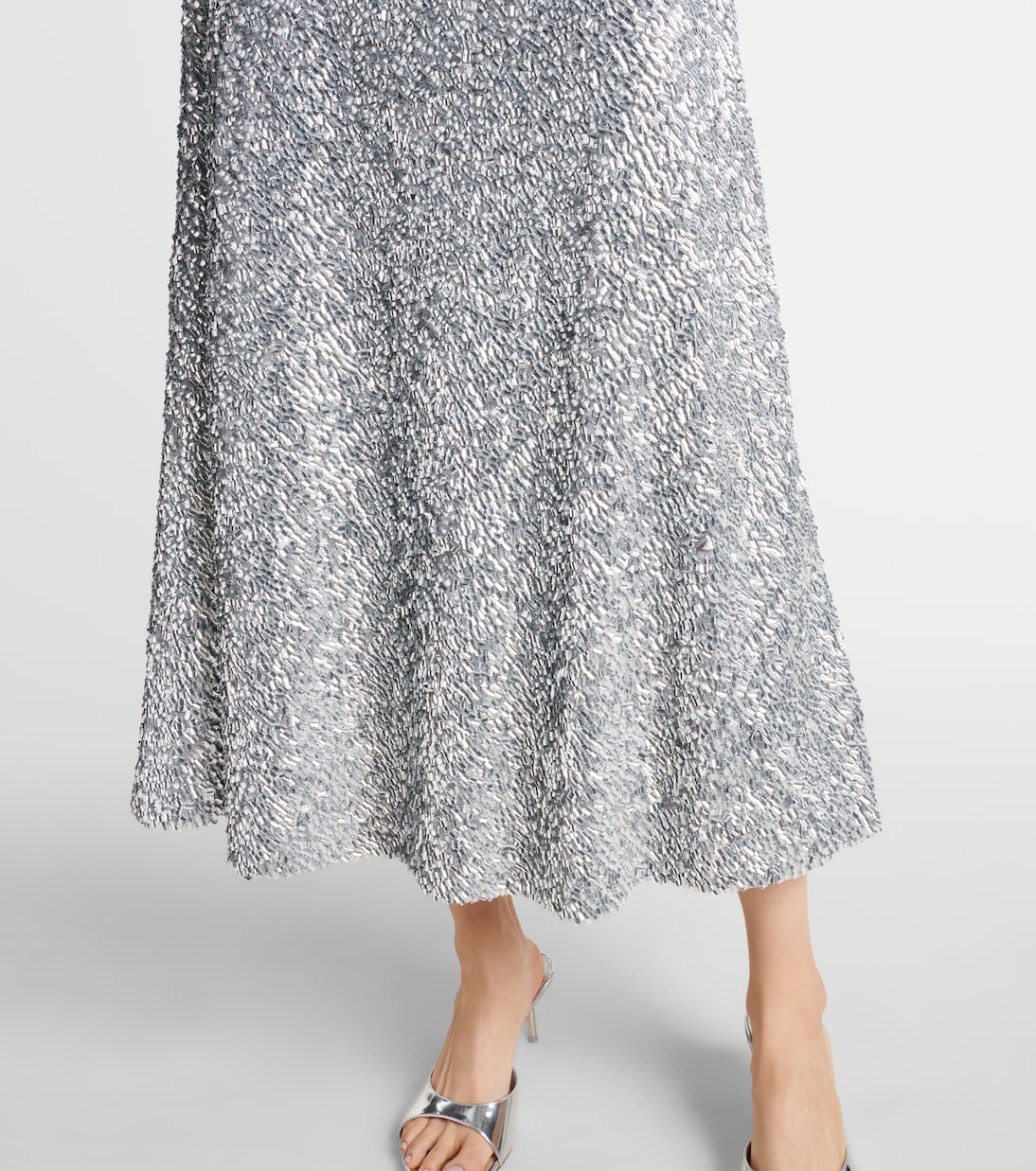 Robe midi à sequins | Rabanne