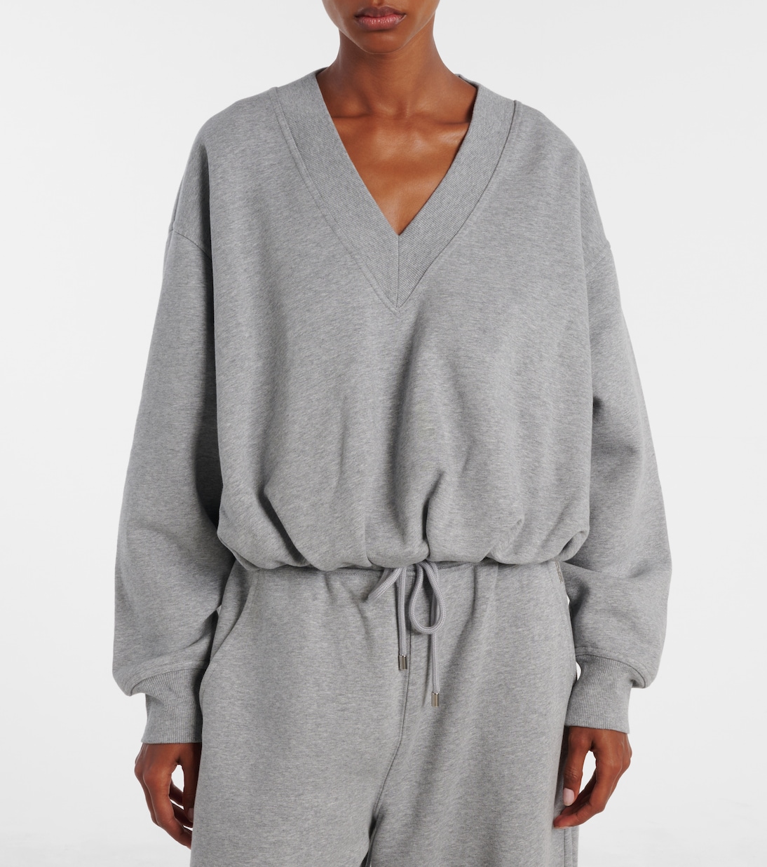 سويت شيرت من القطن الجيرسيه المخلوط Colleg | Sportmax
