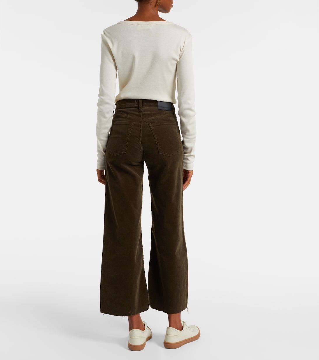 Lyra cotton corduroy wide-leg pants | Citizens of Humanity