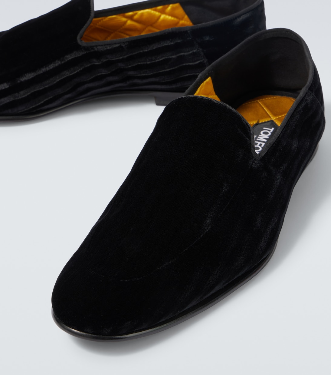 Steven striped velvet loafers | Tom Ford