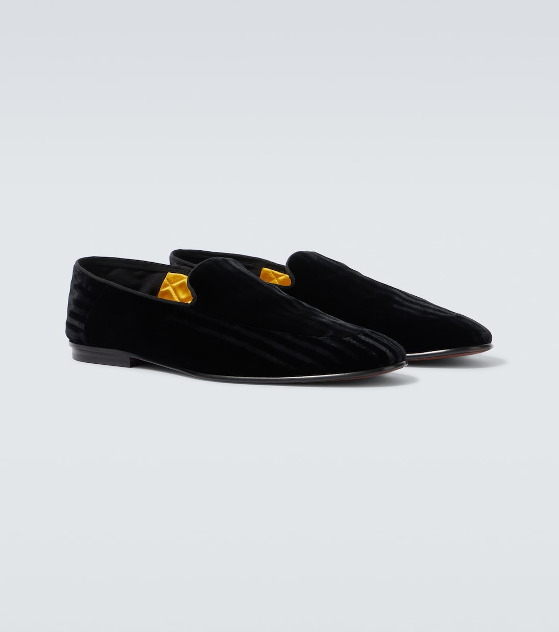Steven striped velvet loafers | Tom Ford
