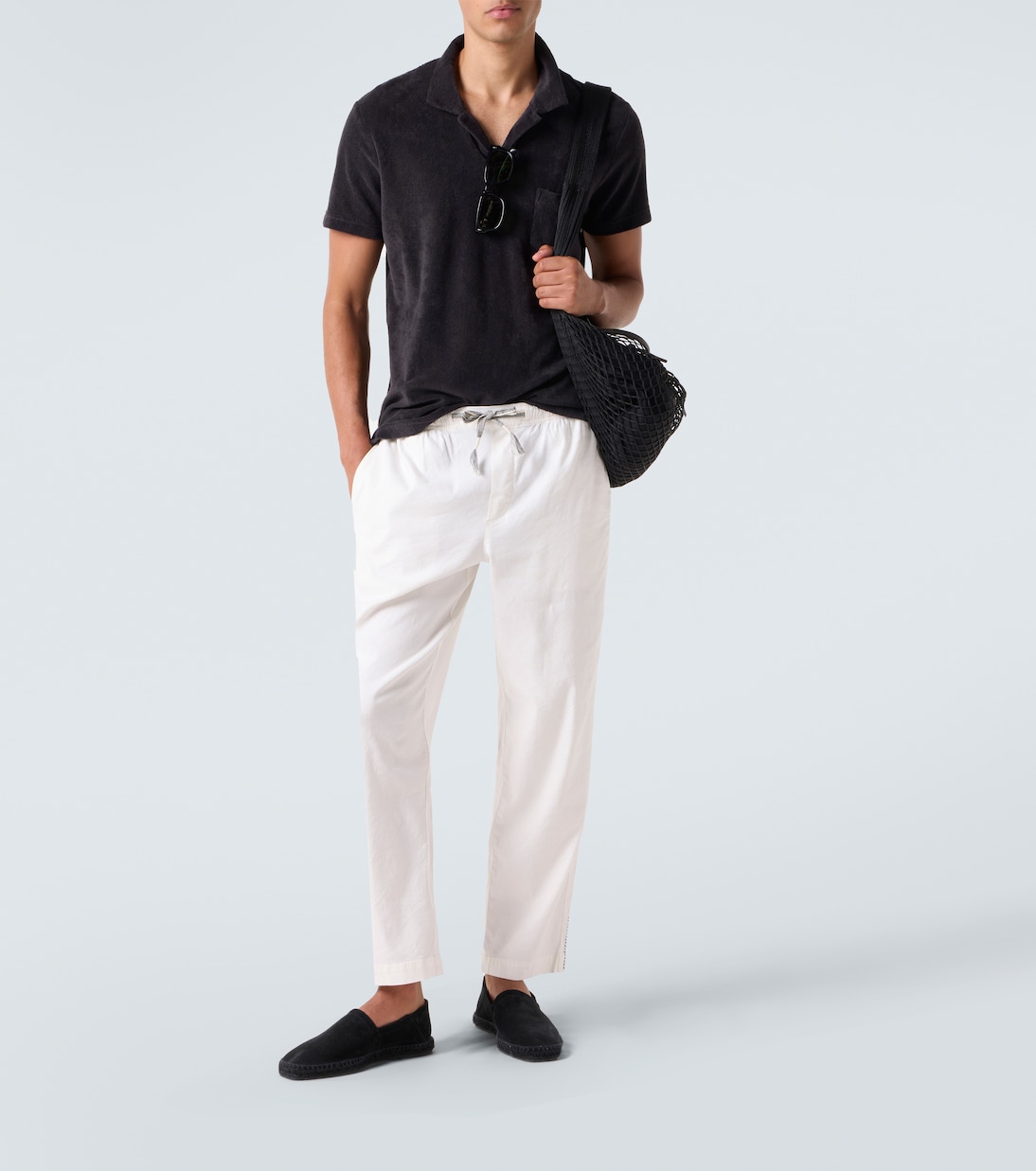Cotton terry polo shirt | Orlebar Brown