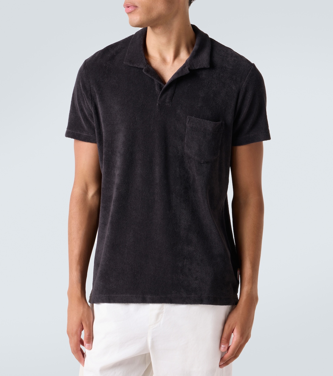 Cotton terry polo shirt | Orlebar Brown