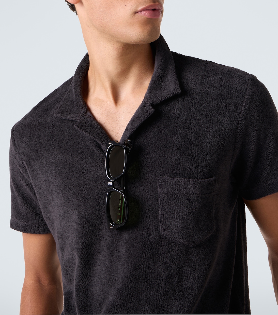 Cotton terry polo shirt | Orlebar Brown