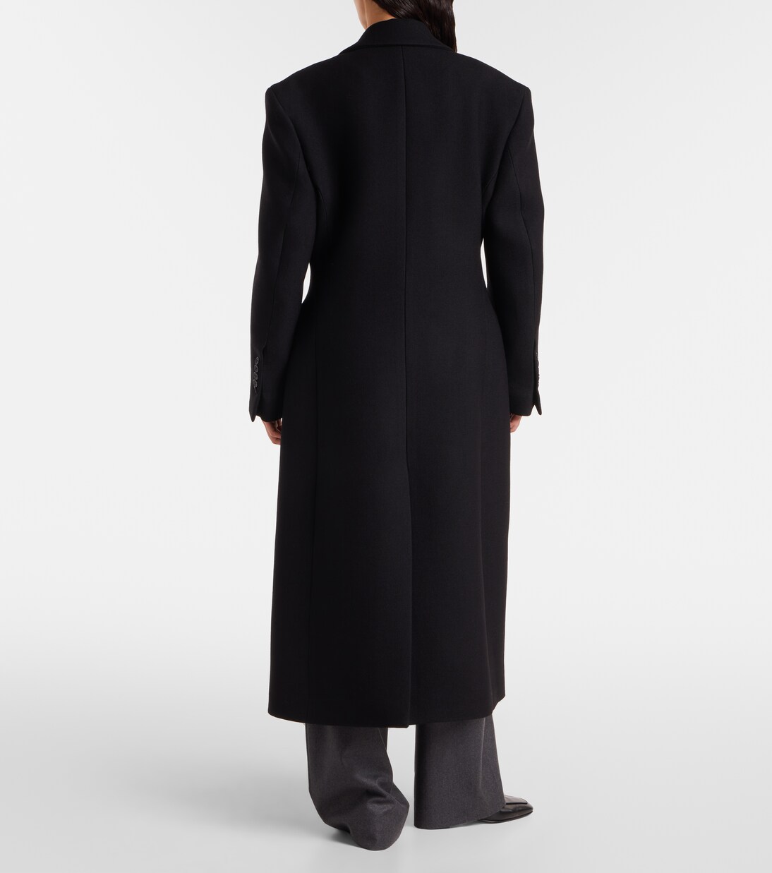 Cappotto doppiopetto in lana vergine | Róhe