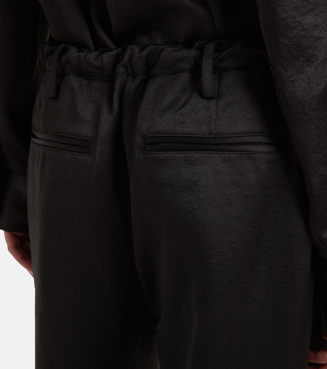 White Label Magnus crêpe wide-leg pants | Proenza Schouler