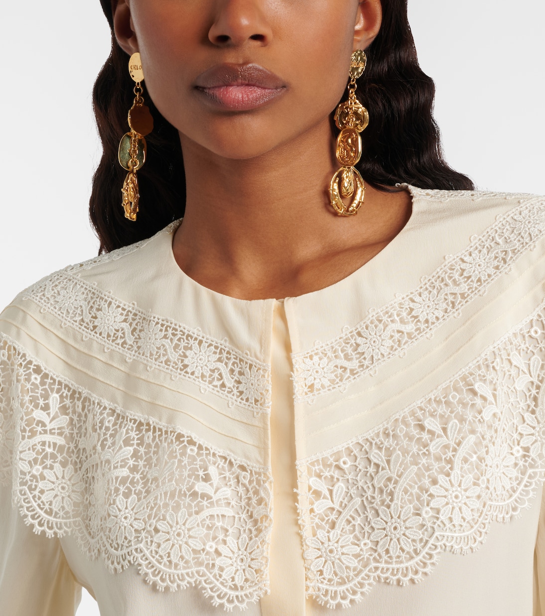 Embellished drop earrings | Chloé