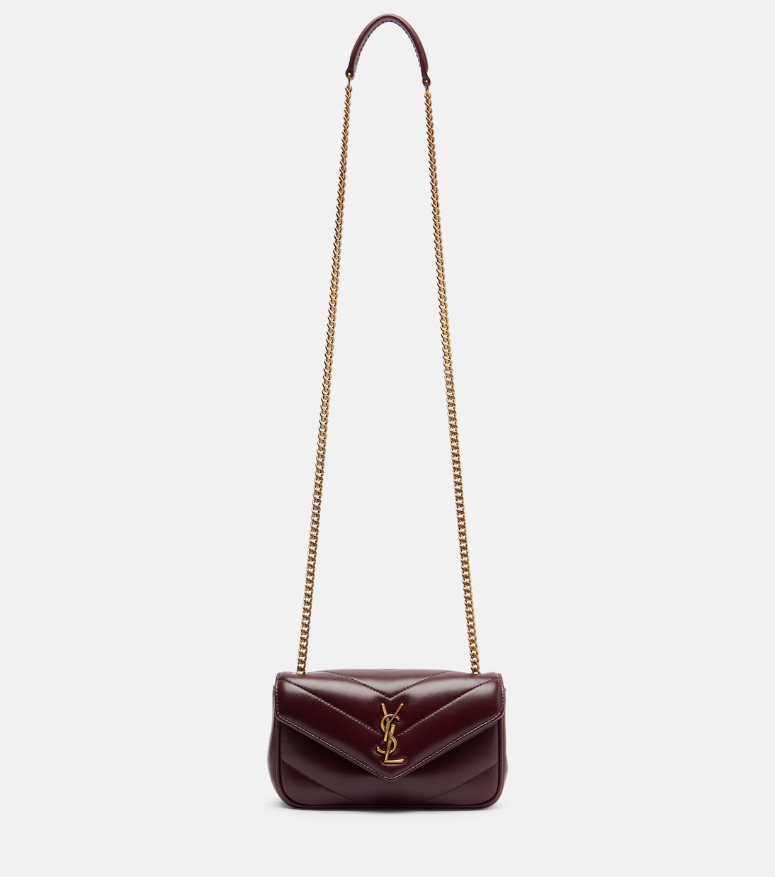 Sac à bandoulière Lou Lou Mini en cuir | Saint Laurent