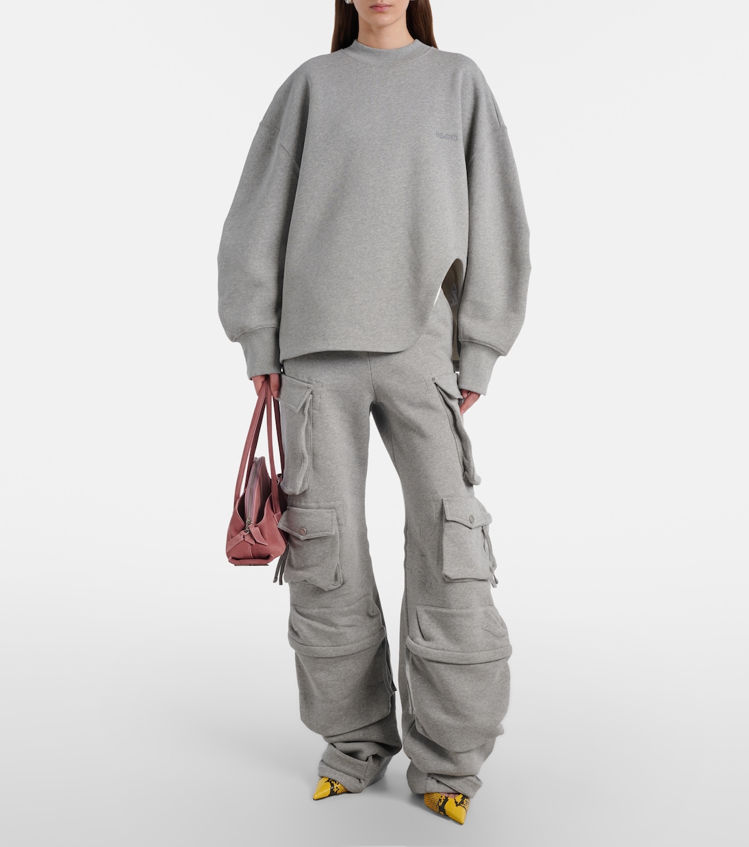 Oversize-Sweatshirt aus Baumwoll-Jersey | The Attico