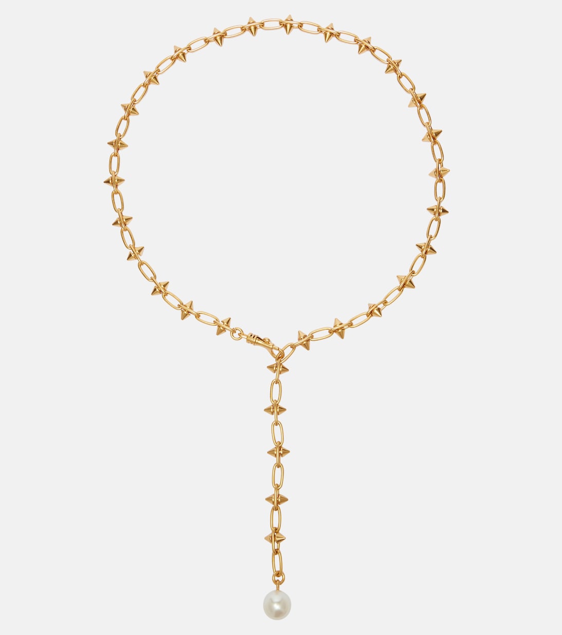 Faux pearl chain necklace | Pucci