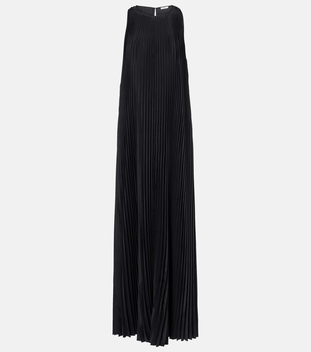 Chenes pleated halterneck maxi dress | Joseph