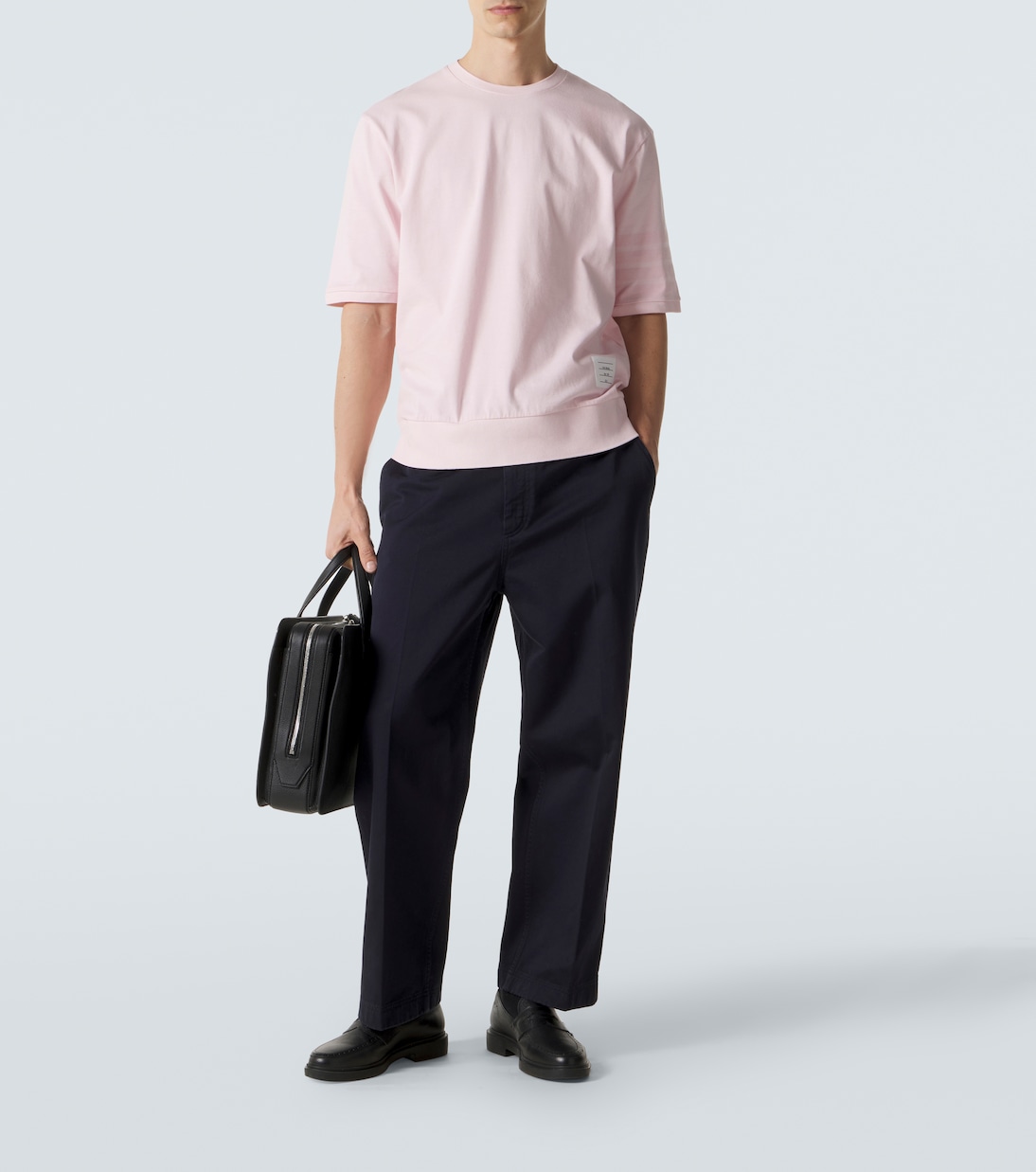 Camiseta 4-Bar de jersey de algodón | Thom Browne